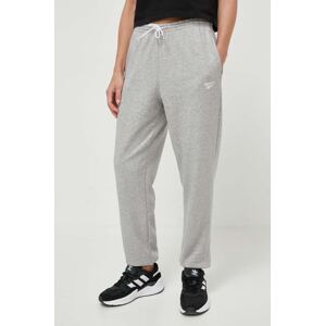 Donji dio trenirke Reebok boja: siva, melanž, 100071694