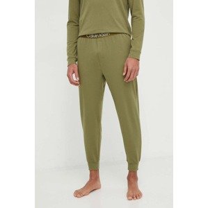 Homewear hlače Calvin Klein Underwear boja: zelena, bez uzorka, 000NM2175E
