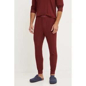 Homewear hlače Calvin Klein Underwear boja: crvena, bez uzorka