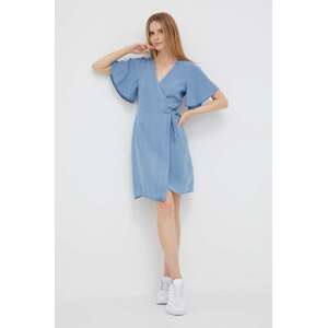 Haljina Pepe Jeans mini, ravna