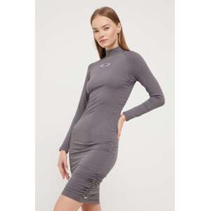 Haljina Ellesse boja: siva, mini, uska