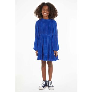 Dječja haljina Tommy Hilfiger mini, širi se prema dolje