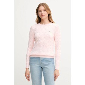 Pulover Gant boja: bijela, lagane, 4800100