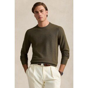 Pamučni pulover Polo Ralph Lauren boja: zelena, lagani, 710918163
