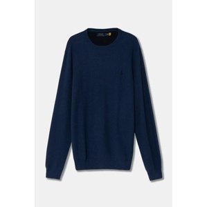 Pamučni pulover Polo Ralph Lauren boja: zelena, lagani, 710918163
