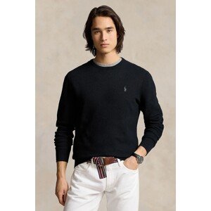 Pamučni pulover Polo Ralph Lauren boja: zelena, lagani, 710918163