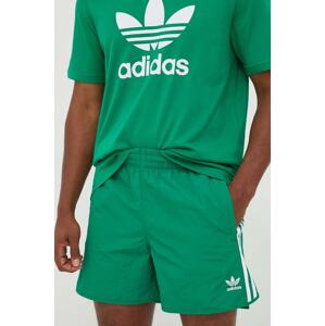 Kratke hlače adidas Originals Adicolor Classics Sprinter Shorts za muškarce, boja: zelena, IM4424