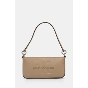 Torba Calvin Klein Jeans boja: bež, K60K610679