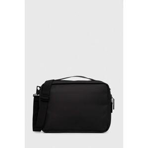 Torba za laptop Rains 13280 Messenger Bags boja: crna