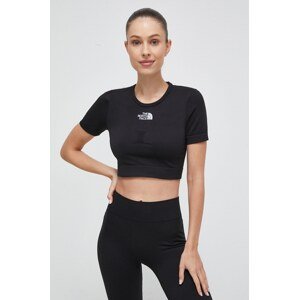 Majica kratkih rukava za trening The North Face boja: crna