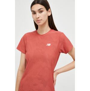 Majica kratkih rukava za trčanje New Balance Q Speed boja: crvena