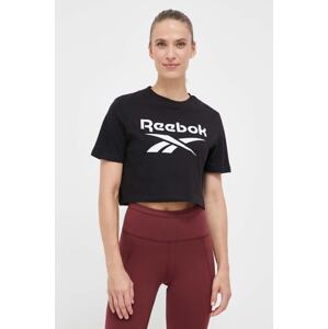 Majica kratkih rukava Reebok Identity za žene, boja: crna, 100034775