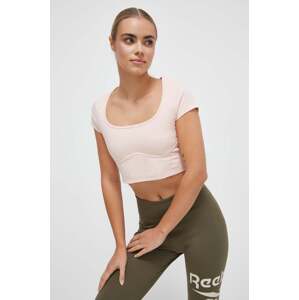 Majica kratkih rukava Reebok Classic za žene, boja: ružičasta