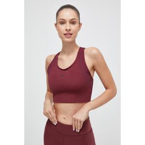 Top za trening Reebok Lux Perform boja: bordo