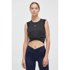 Top za trčanje Reebok boja: crna, 100034914