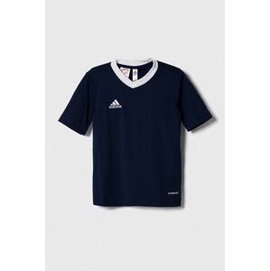 Dječja majica kratkih rukava adidas Performance ENT22 JSY Y boja: tamno plava, s uzorkom