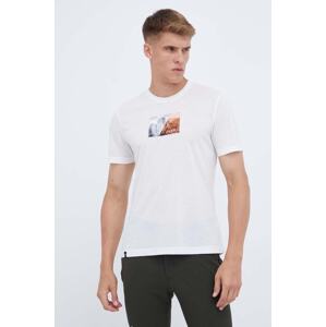 Sportska majica kratkih rukava Salewa Pure Design Dry boja: bež, s tiskom, 00-0000028811