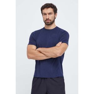 Majica kratkih rukava za trening Reebok ActivChill boja: tamno plava, bez uzorka