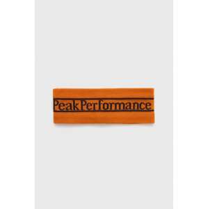 Traka za glavu Peak Performance Pow boja: crna