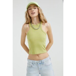 Top Abercrombie & Fitch za žene, boja: zelena