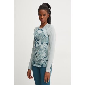 Funkcionalna majica dugih rukava Helly Hansen LIFA MERINO boja: tirkizna, 49379