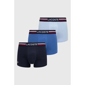Bokserice Lacoste 3-pack za muškarce, boja: tamno plava