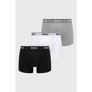 Bokserice BOSS (3-pack) za muškarce, boja: bijela, 50475274
