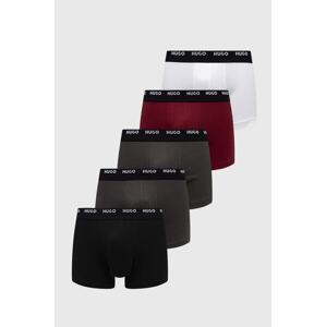 Bokserice HUGO 5-pack za muškarce, boja: crna, 50479944