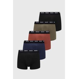 Bokserice HUGO 5-pack za muškarce, boja: crna, 50479944