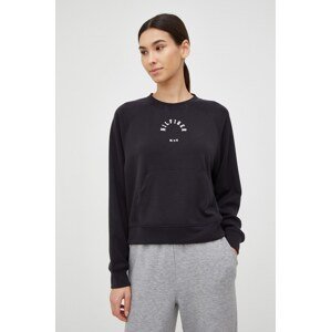 Dukserica Tommy Hilfiger za žene, boja: tamno plava, s tiskom