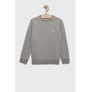 Dječja dukserica adidas Originals boja: siva, melanž