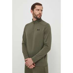 Dukserica Under Armour za muškarce, boja: zelena, bez uzorka