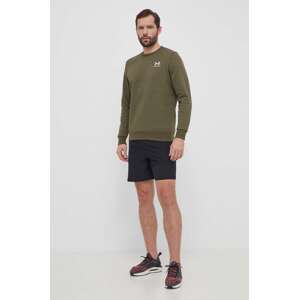 Dukserica Under Armour za muškarce, boja: zelena, s aplikacijom, 1374250