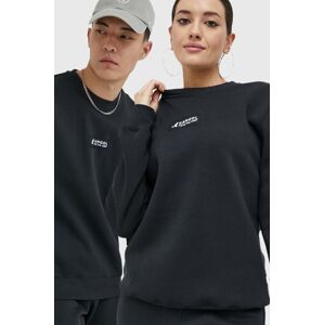 Dukserica Kangol unisex, boja: crna, s aplikacijom