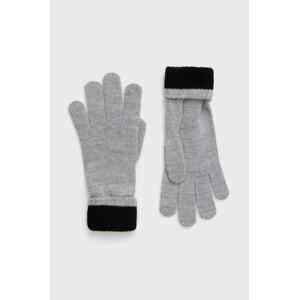 Rukavice EA7 Emporio Armani za muškarce, boja: siva