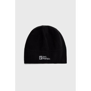 Kapa Jack Wolfskin Real Stuff boja: crna, od tanke pletenine, 1909852