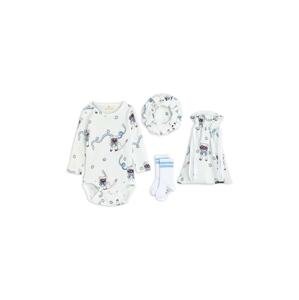 Komplet za bebe Mini Rodini boja: bijela