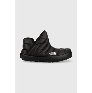 Kućne papuče The North Face Women S Thermoball Traction Bootie boja: crna