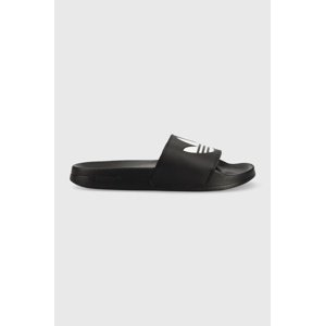 Natikače adidas Originals Adilette za muškarce, boja: crna, FU8298-CBLACK/WHT