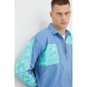Jakna Quiksilver X Stranger Things za muškarce, za prijelazno razdoblje, oversize