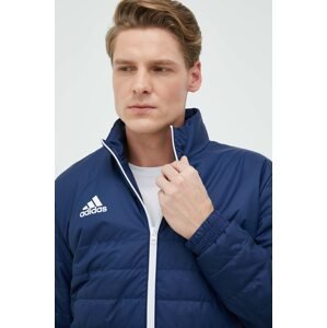 Jakna adidas Performance Entrada 22 za muškarce, boja: tamno plava, prijelazno razdoblje, IB6071