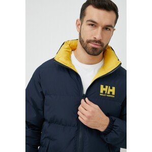 dvostrana jakna Helly Hansen za muškarce, boja: tamno plava, za zimu