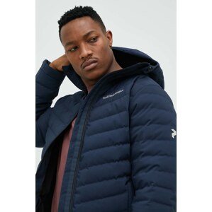 Pernata jakna Peak Performance Frost boja: tamno plava