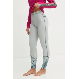 Funkcionalne tajice Helly Hansen Lifa Merino Midweight boja: zelena, 49411