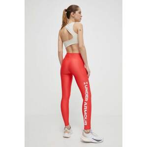 Tajice za trening Under Armour Branded boja: crvena, s tiskom, 1376327