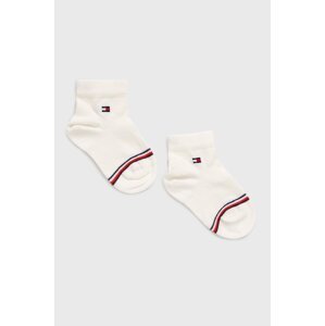 Dječje čarape Tommy Hilfiger boja: bijela
