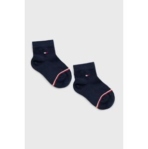 Dječje čarape Tommy Hilfiger boja: tamno plava