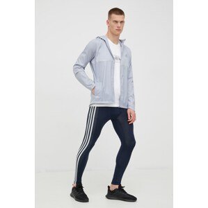 Tajice za trening adidas Performance 3-stripes za muškarce, boja: tamno plava, s tiskom