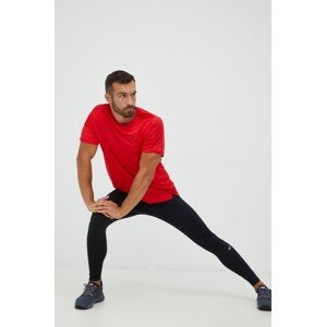 Tajice za trčanje Reebok za muškarce, boja: crna, glatki materijal