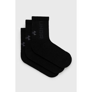 Čarape Under Armour 3-pack boja: crna, 1373084